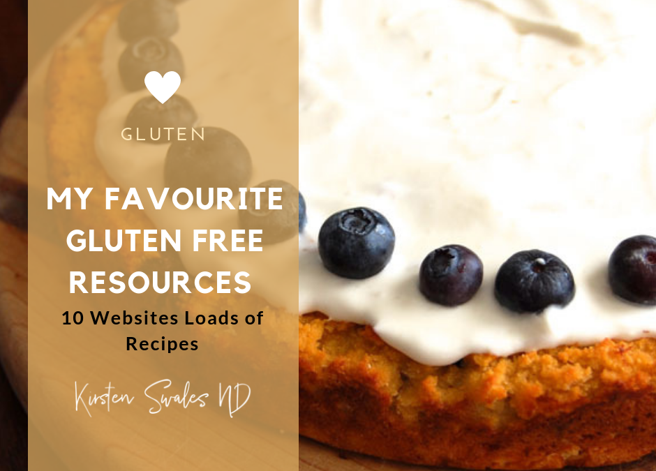 My favourite Gluten Free Resources